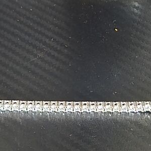 Elegant Moissnite Tennis Bracelet